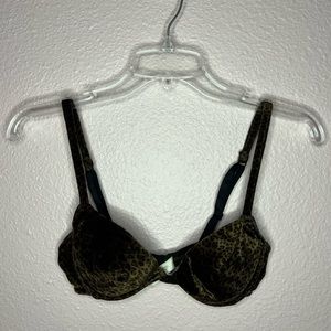 Victoria Secret Vintage Animal Print Bra